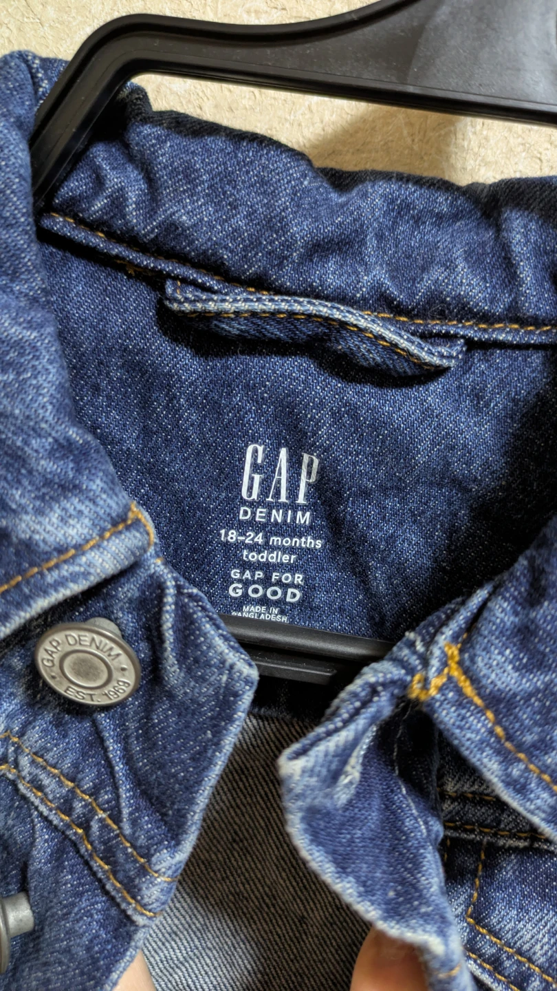 GAP DENIM ギャップ デニムジャケット 18-24monthsの写真2枚目
