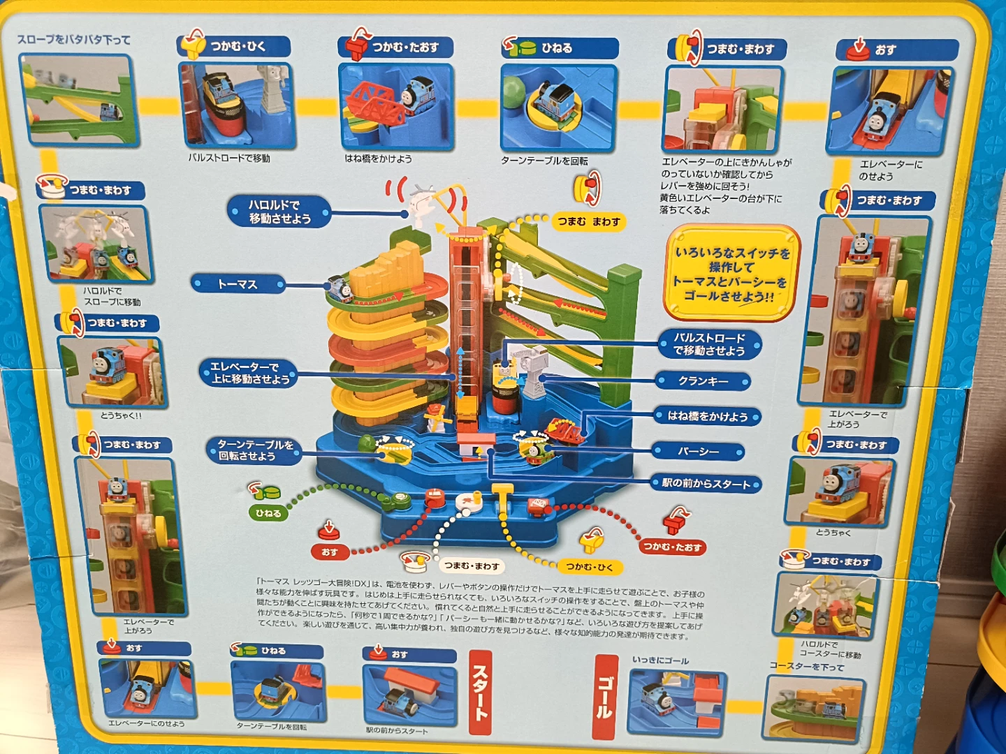 【知育玩具】【トーマス】学研 きかんしゃトーマス レッツゴー大冒険！DXの写真6枚目