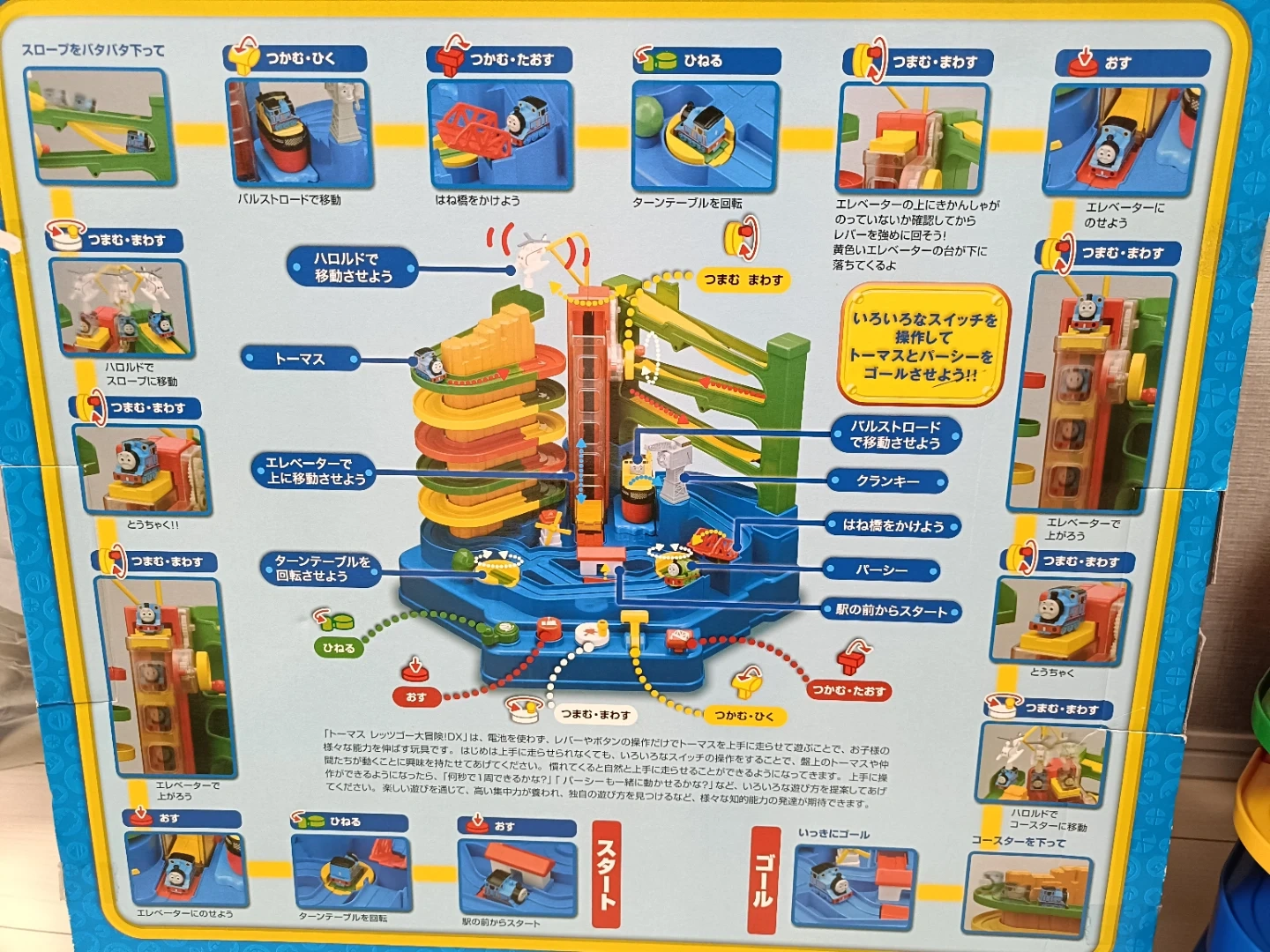 【知育玩具】【トーマス】学研 きかんしゃトーマス レッツゴー大冒険!DXの写真6枚目