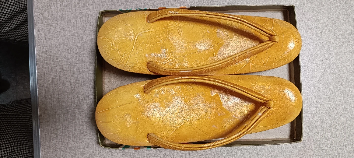 草履 Lサイズ 山吹系と赤系