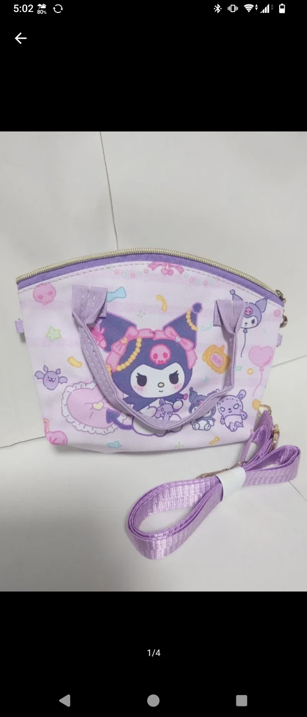 サンリオ クロミ ミニショルダーバッグ パープル