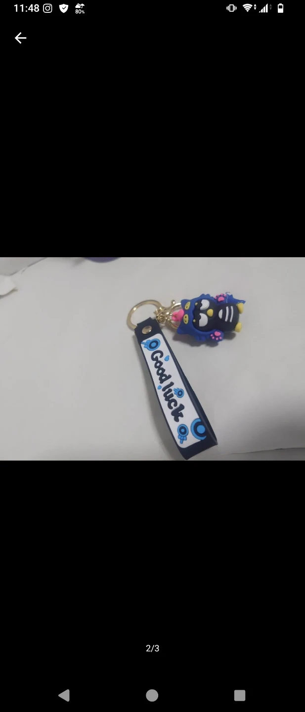 キャラクター キーホルダー Good luckの写真2枚目