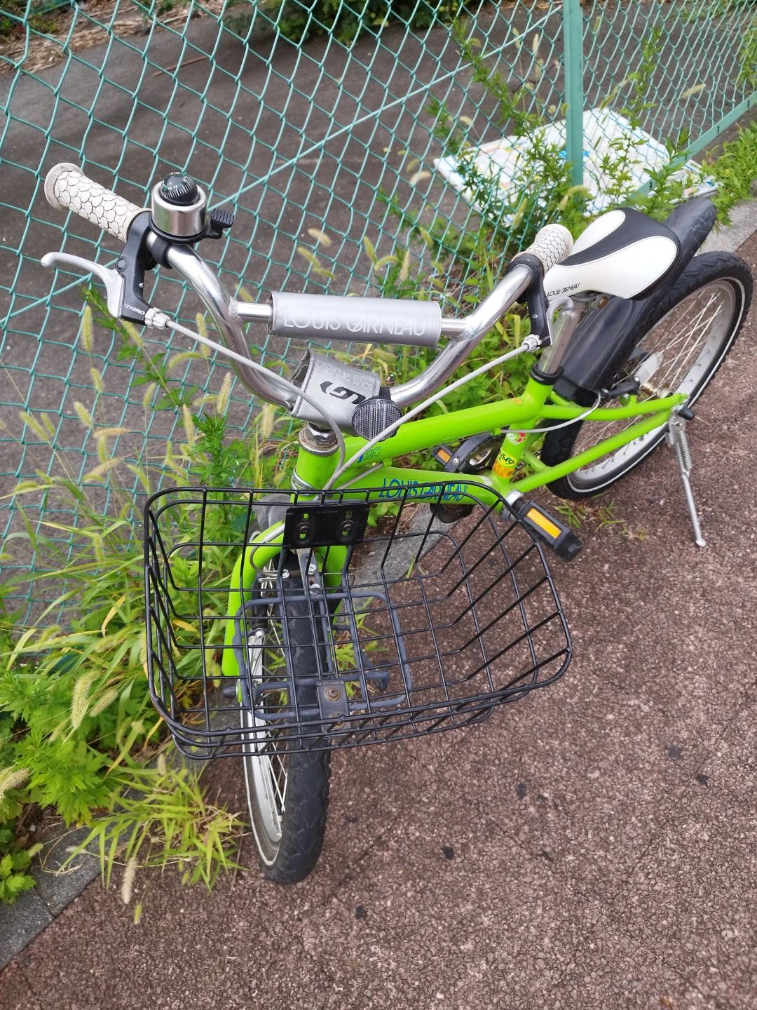 ルイガノ 子供用自転車 20インチ グリーンの写真2枚目