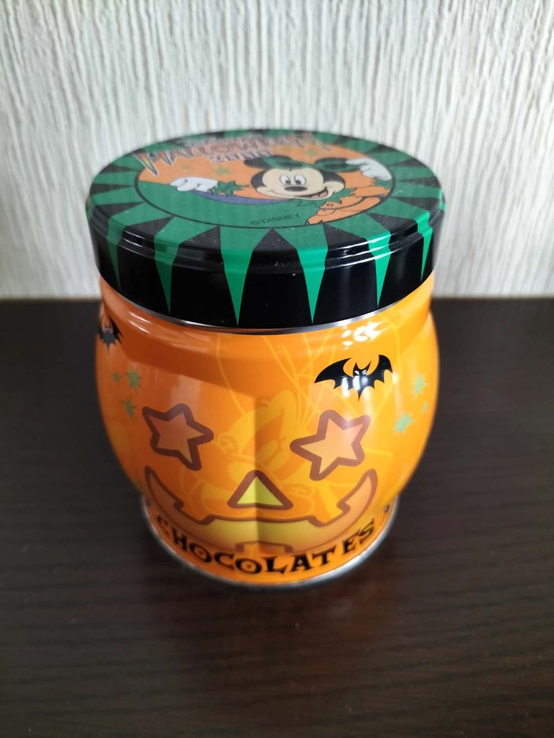ディズニー ハロウィン2000 空缶　飾りミニ帽子の写真4枚目