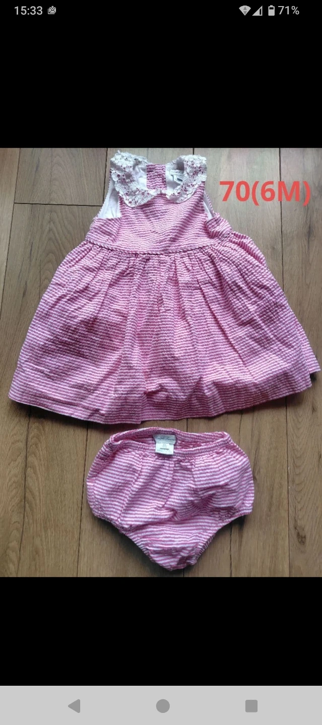 Ralph Lauren ベビー ワンピース ブルマ セット 6M 70cm