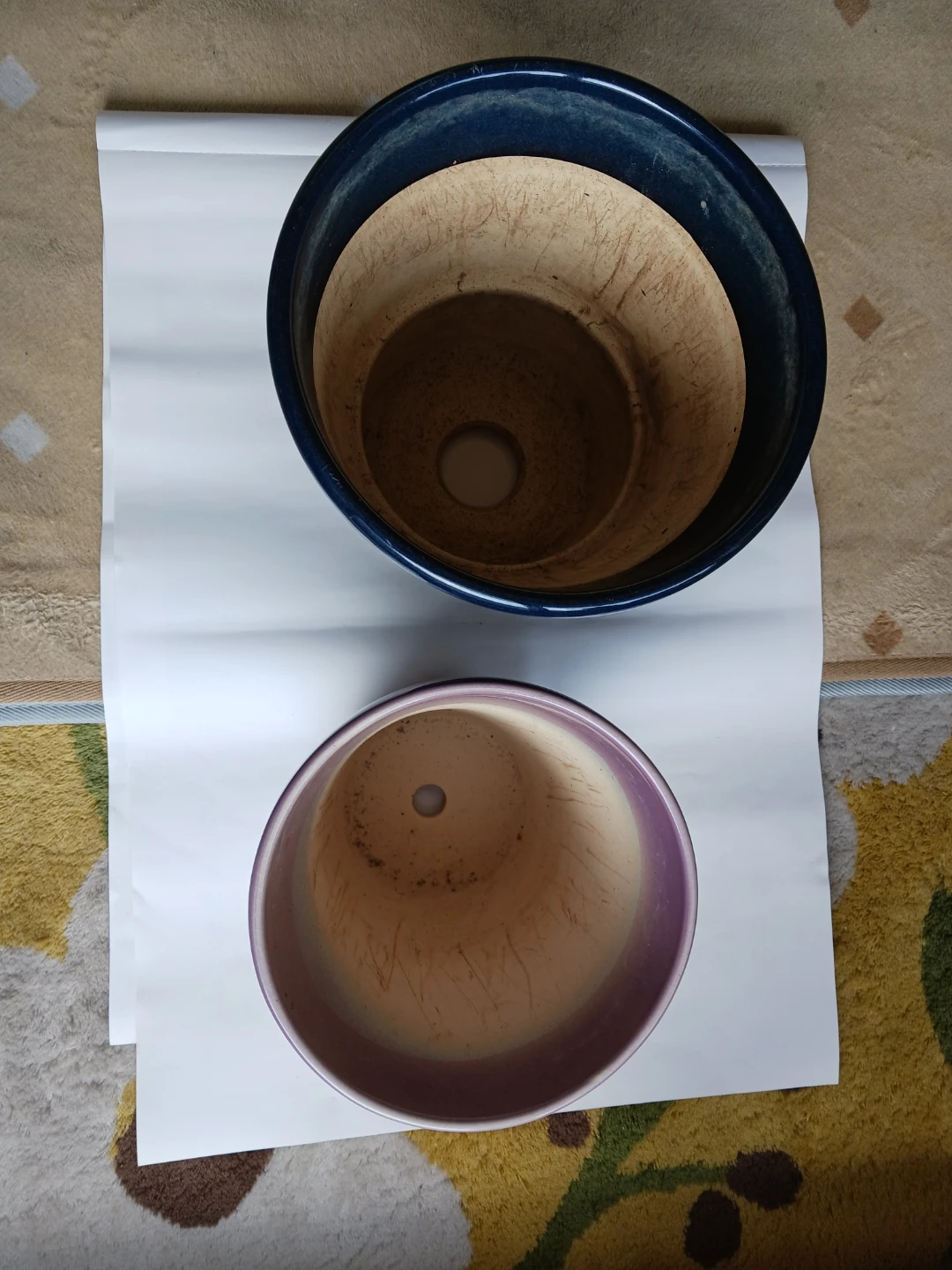 植木鉢 2点セット (陶器製)の写真2枚目