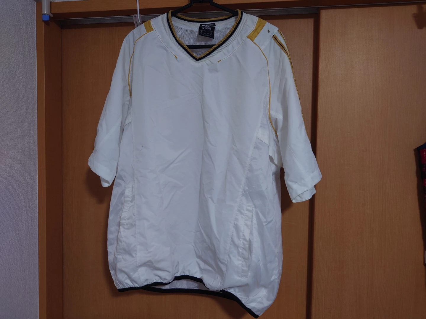 adidas アディダス クライマ プルーフ プルオーバー ピステ USED品 Oサイズ