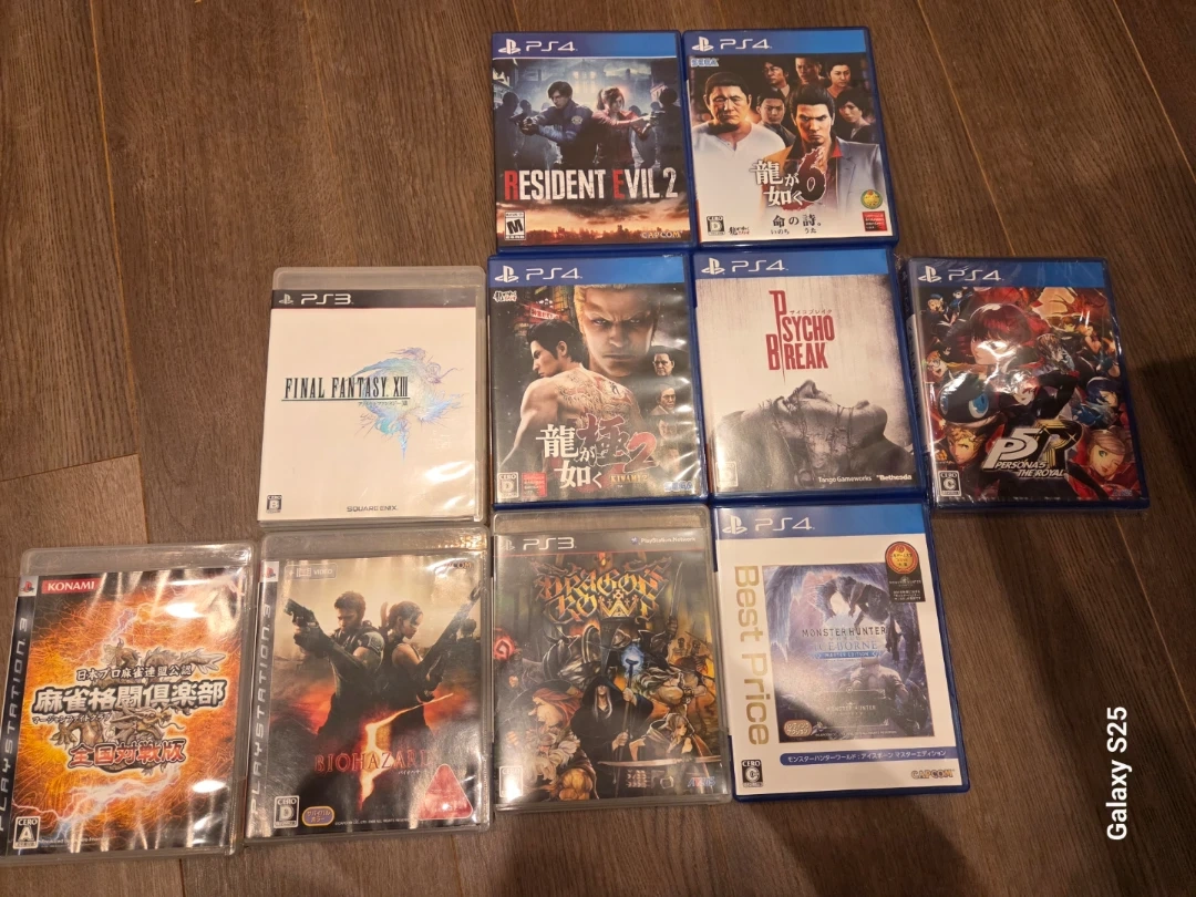 PS4 PS3 ゲームソフト まとめ売り