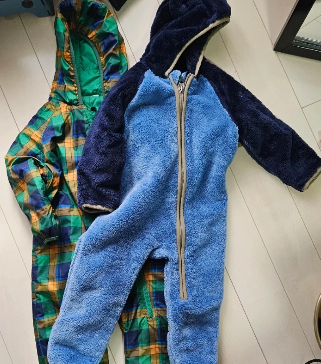 L.L.Bean パタゴニア ベビーカバーオール 2枚セット