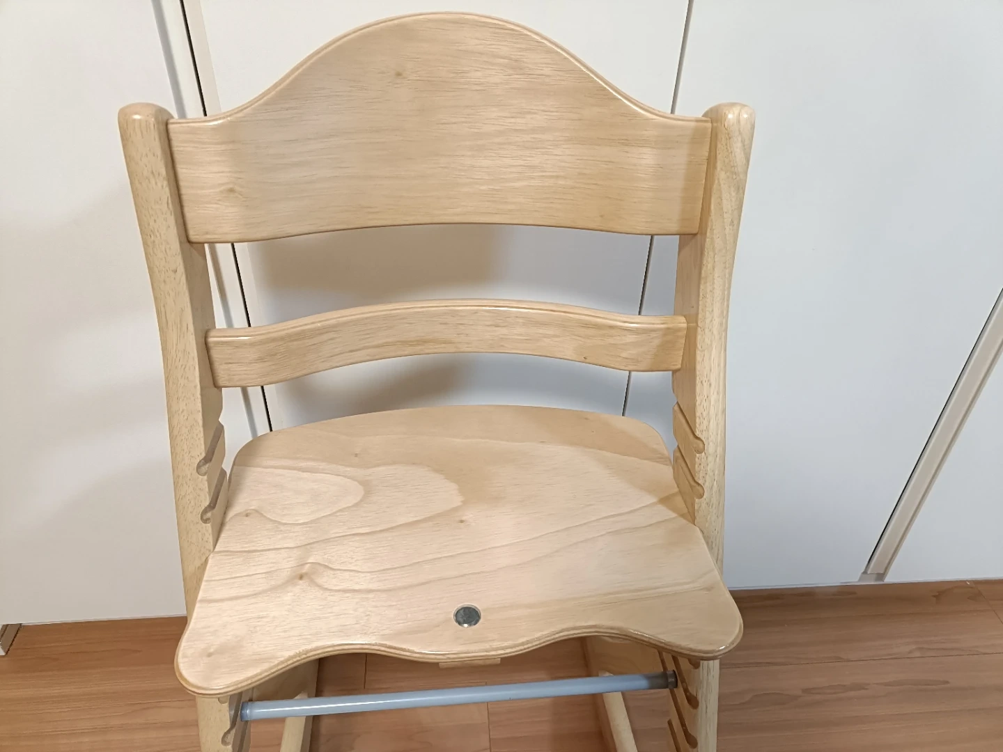 木製ハイチェア 大和屋すくすくスリムプラス テーブル付の写真4枚目