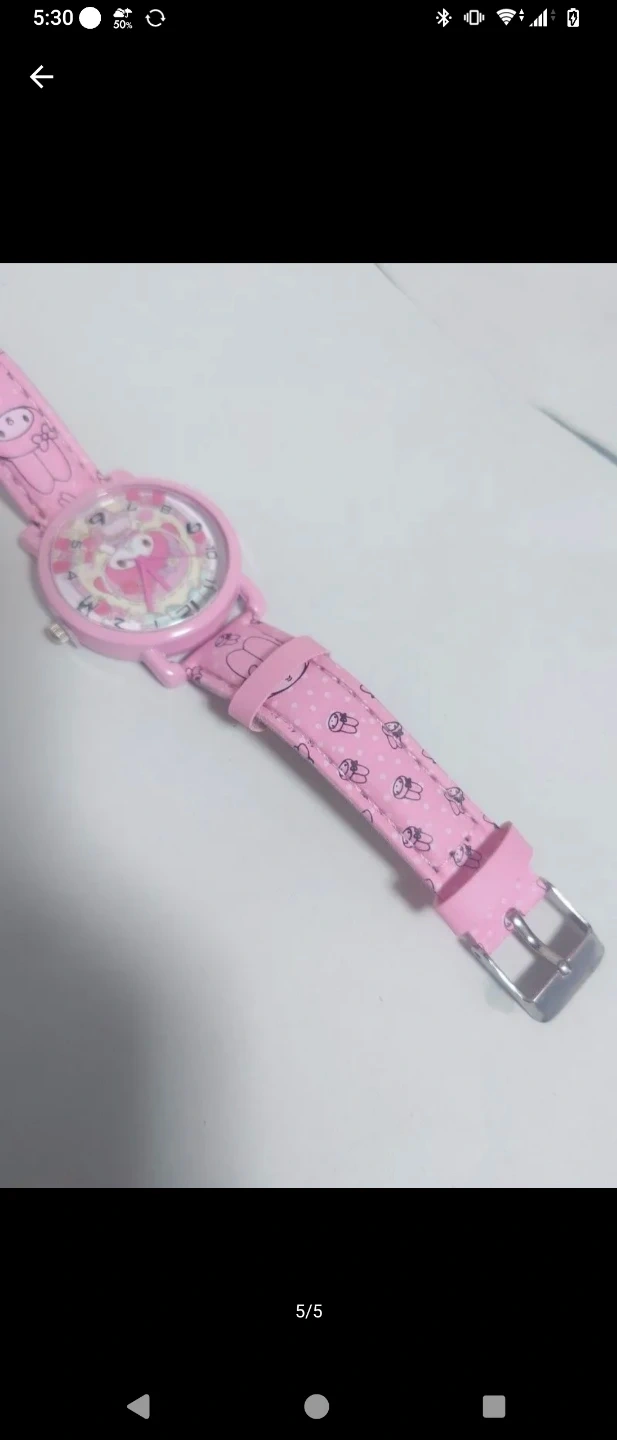 マイメロディ 腕時計 ピンク 新品の写真3枚目