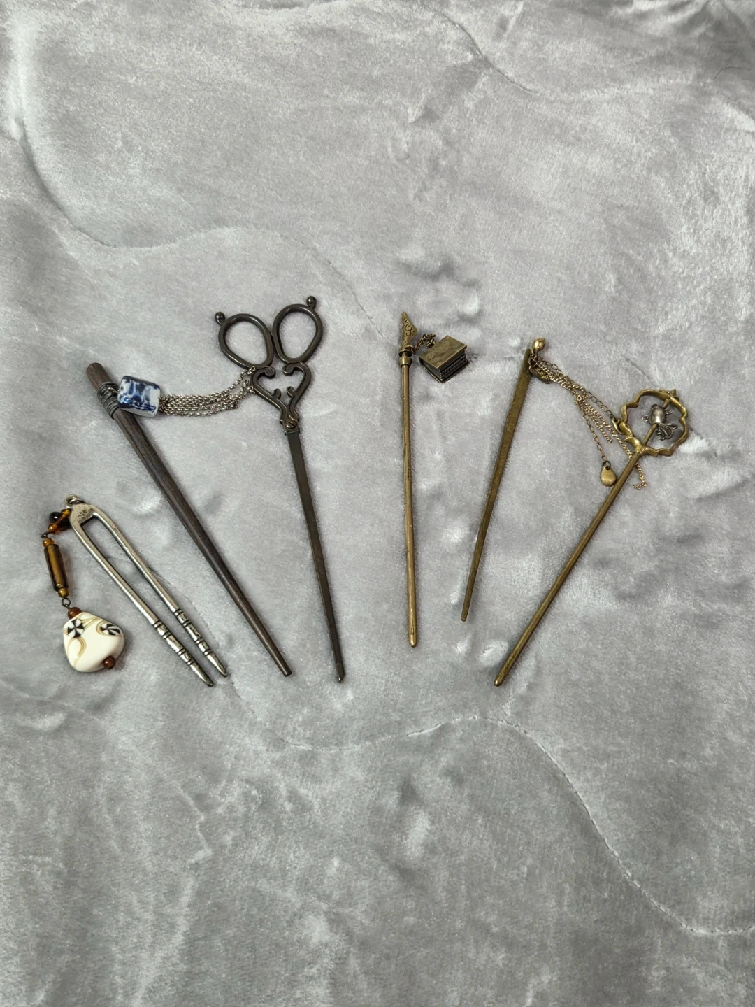 かんざし 6本セット ヘアアクセサリー 和装