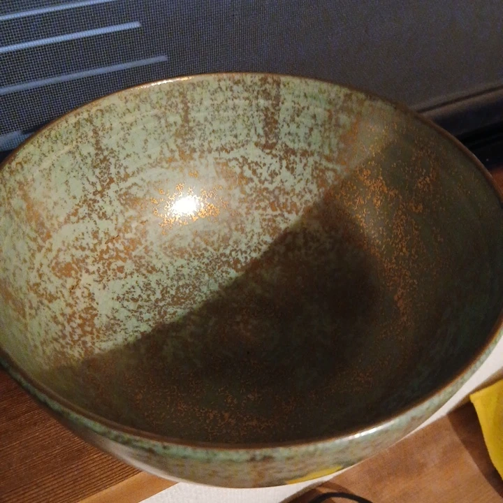 抹茶碗 陶器 貫入釉の写真5枚目