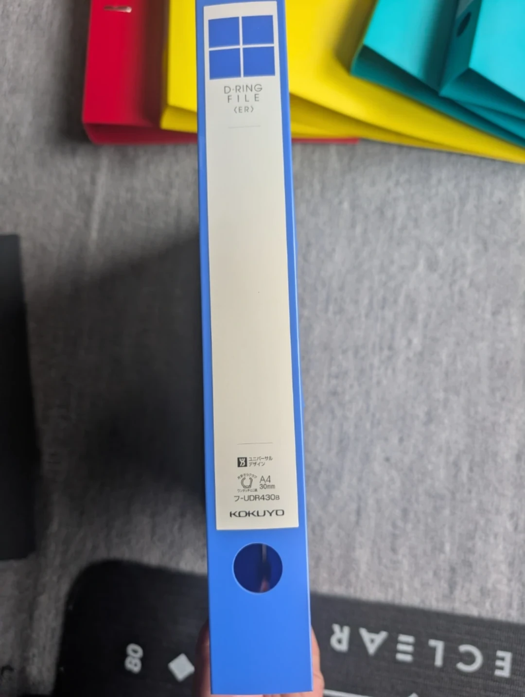 コクヨ Dリングファイル A4 8冊セットの写真3枚目