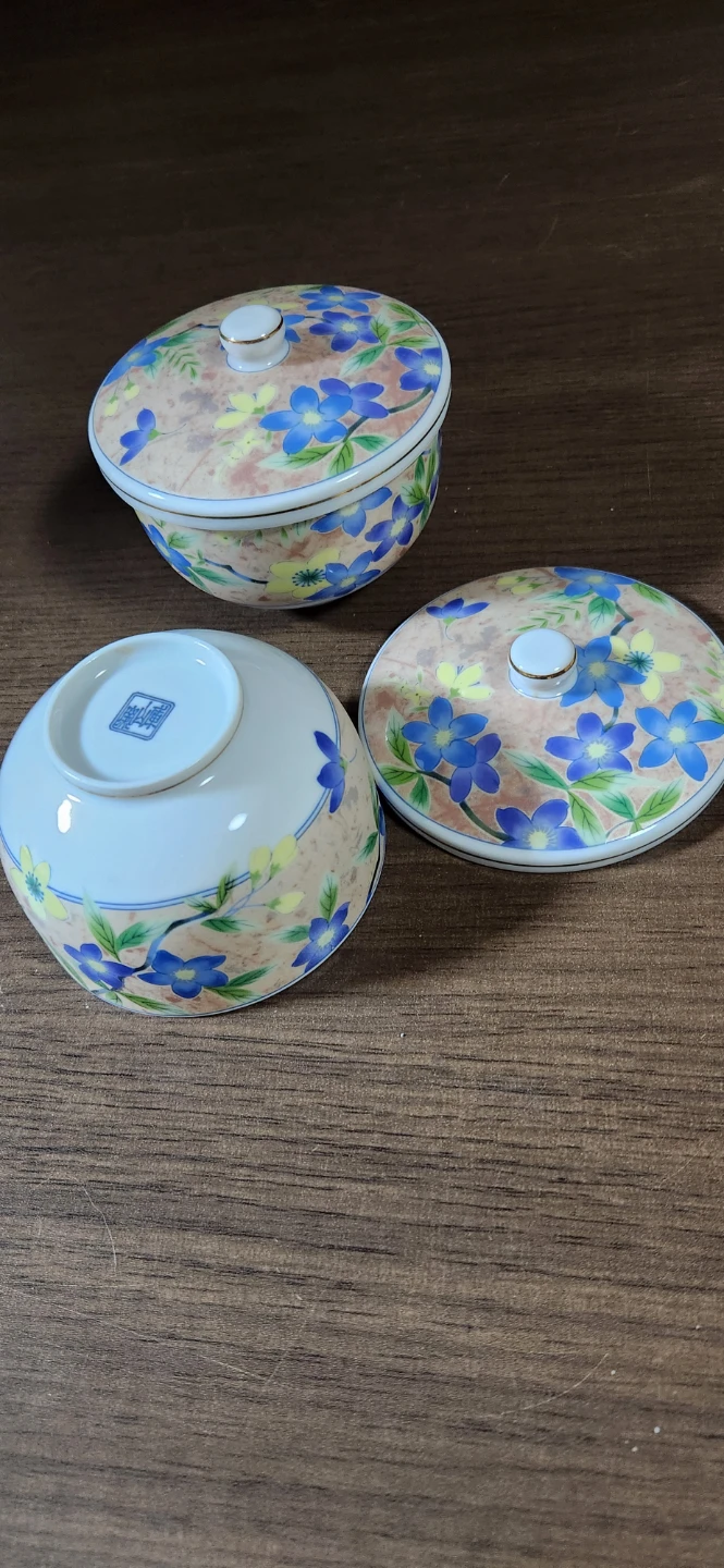蓋付き 湯呑み 茶托セット