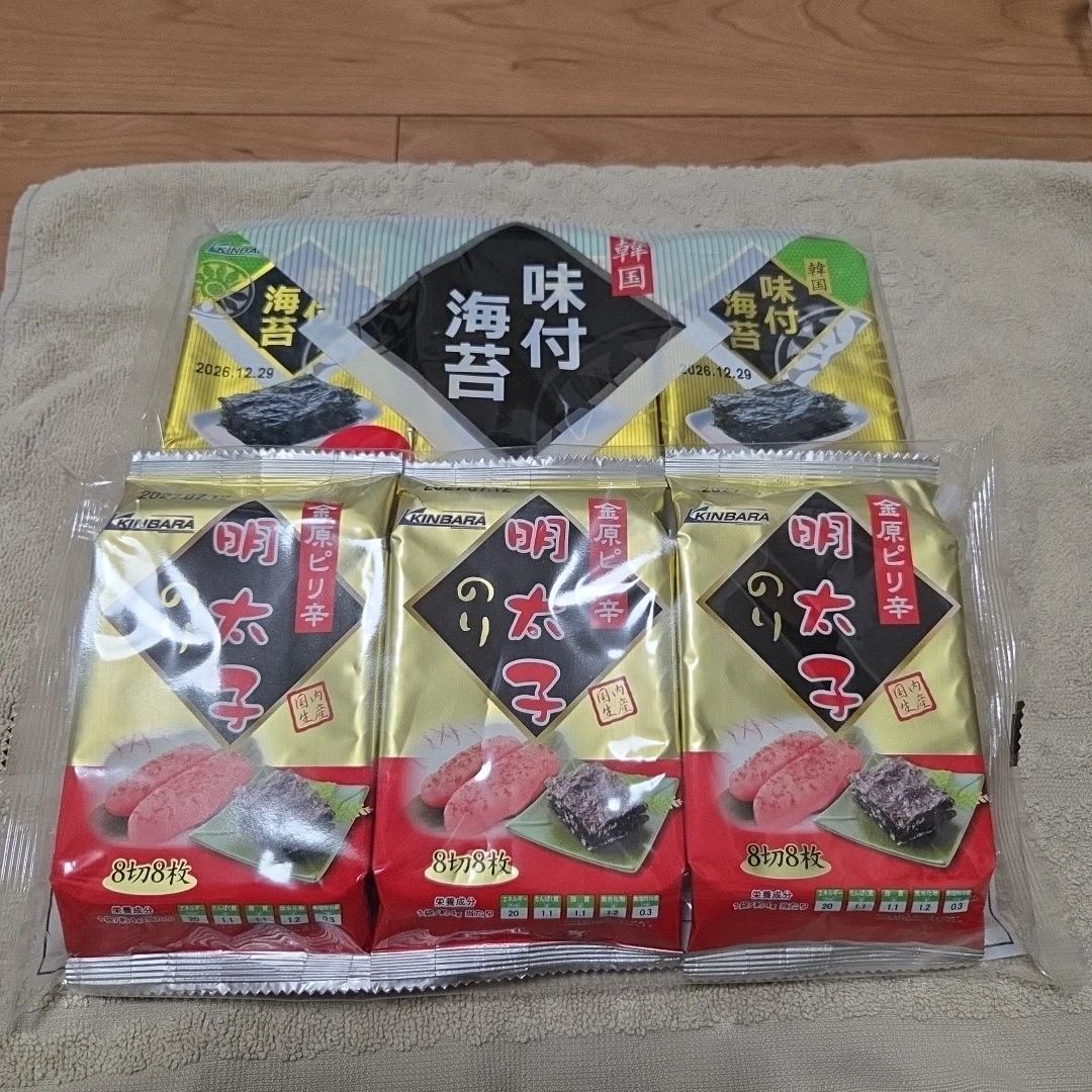 韓国のり 2種類