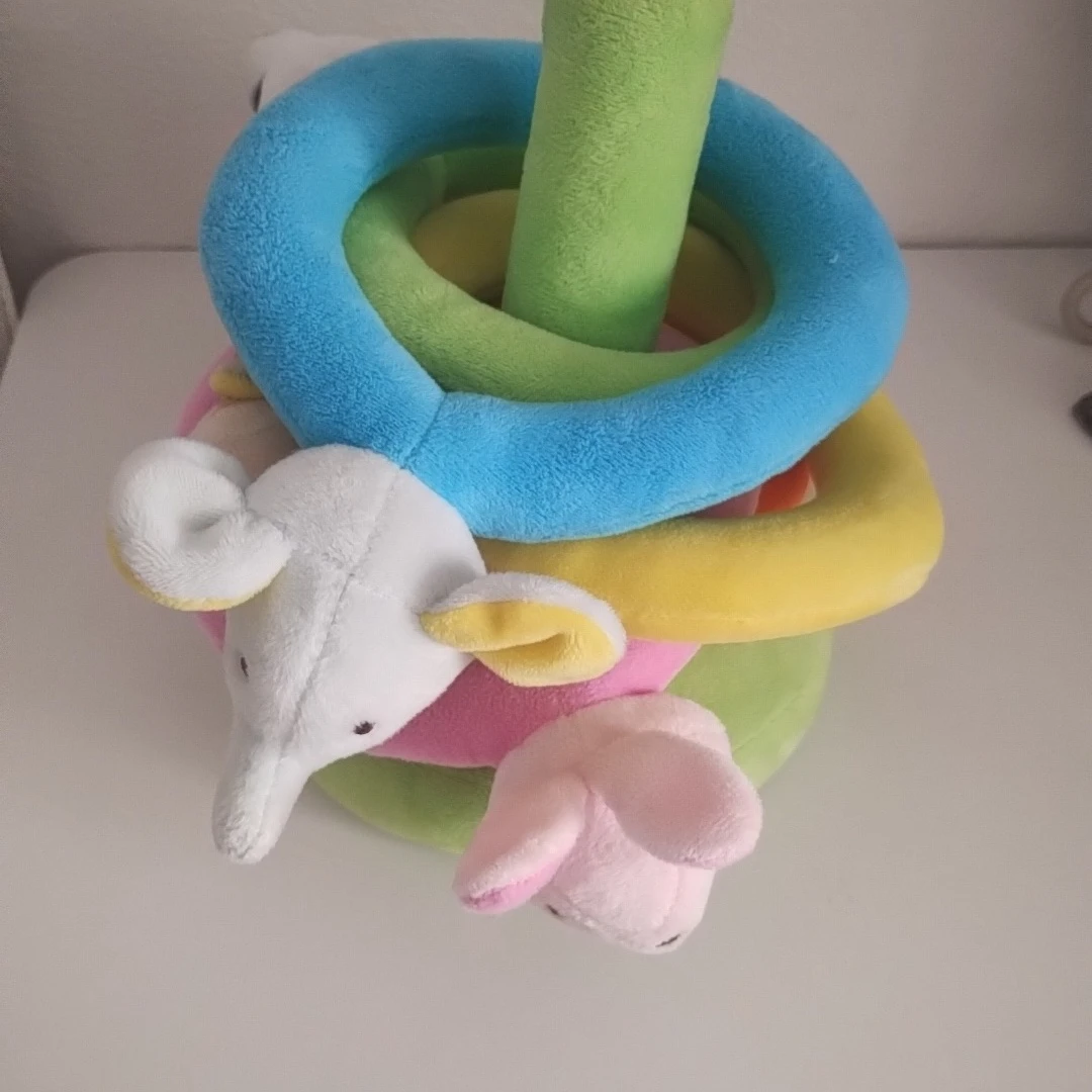 エド・インター　ふわふわなげっこ　知育輪投げ　アニマル