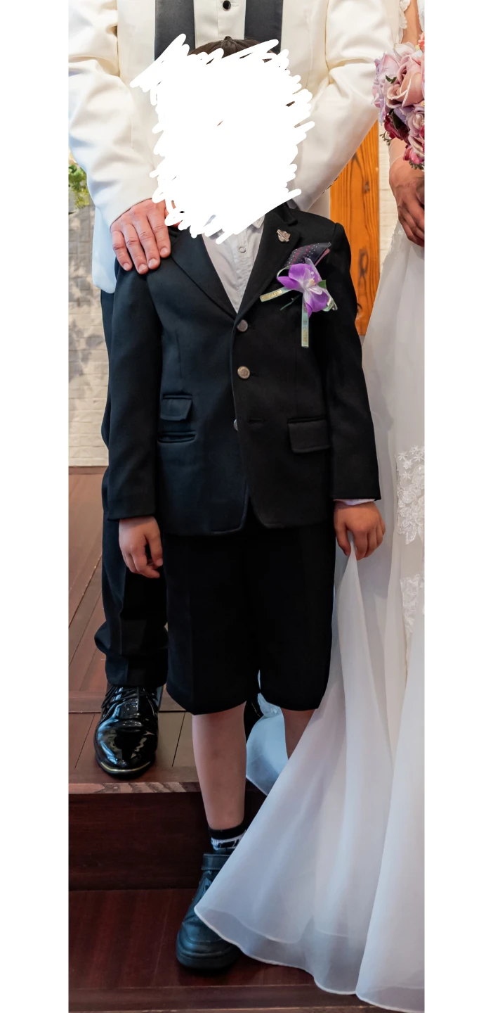 ヒロミチナカノ キッズスーツ110 黒の写真9枚目