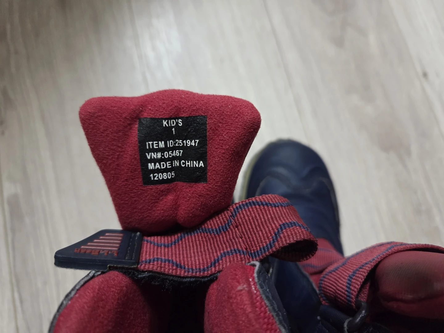 L.L.Bean キッズ スノーブーツ 20cmサイズの写真6枚目