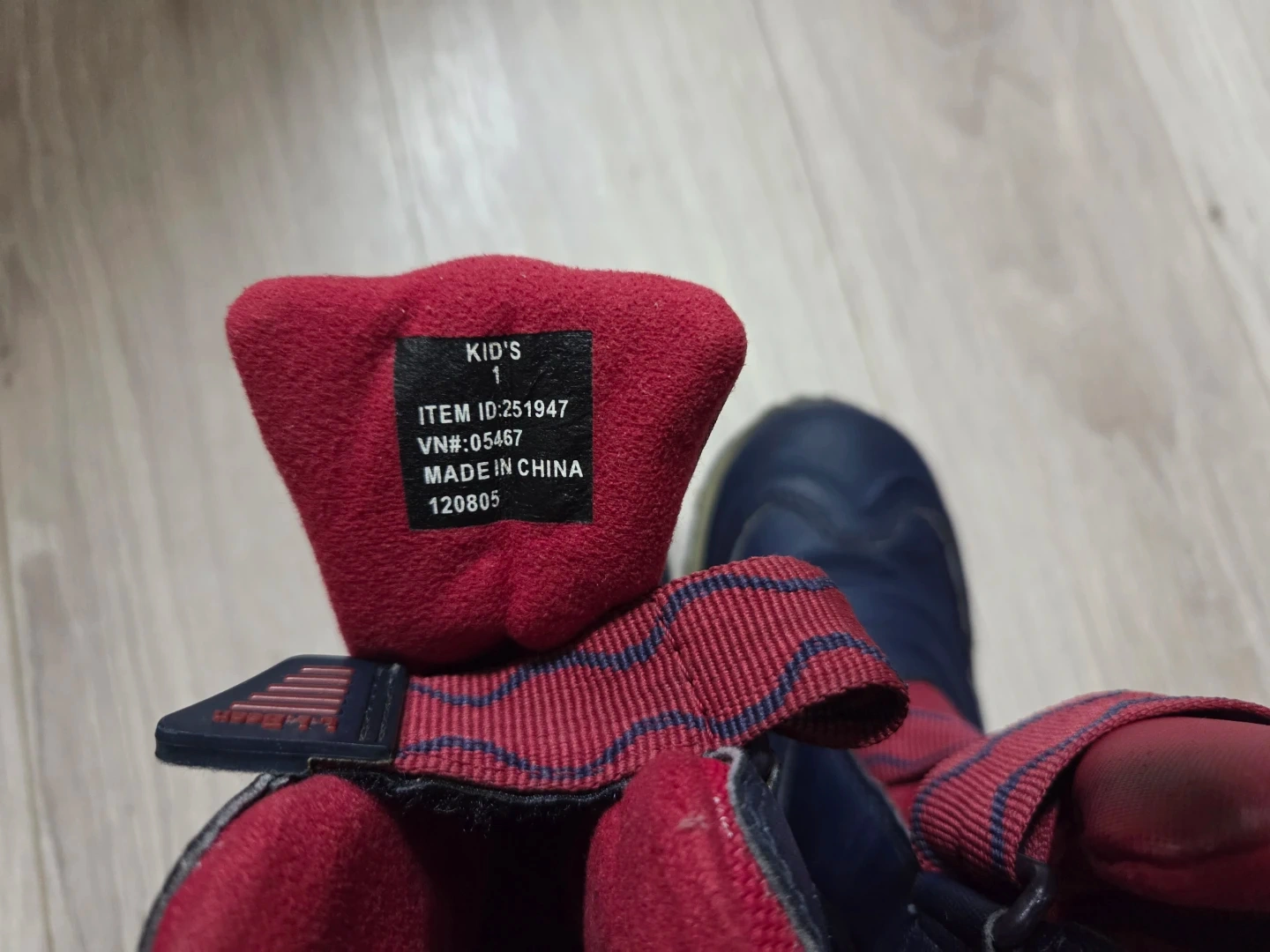 L.L.Bean キッズ スノーブーツ 20cmサイズの写真6枚目