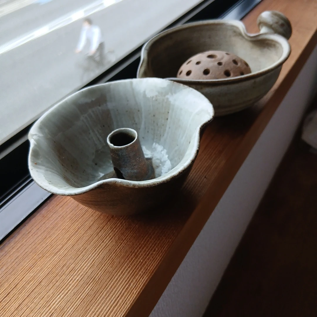 陶器 花器 2点セット 華道具の写真6枚目