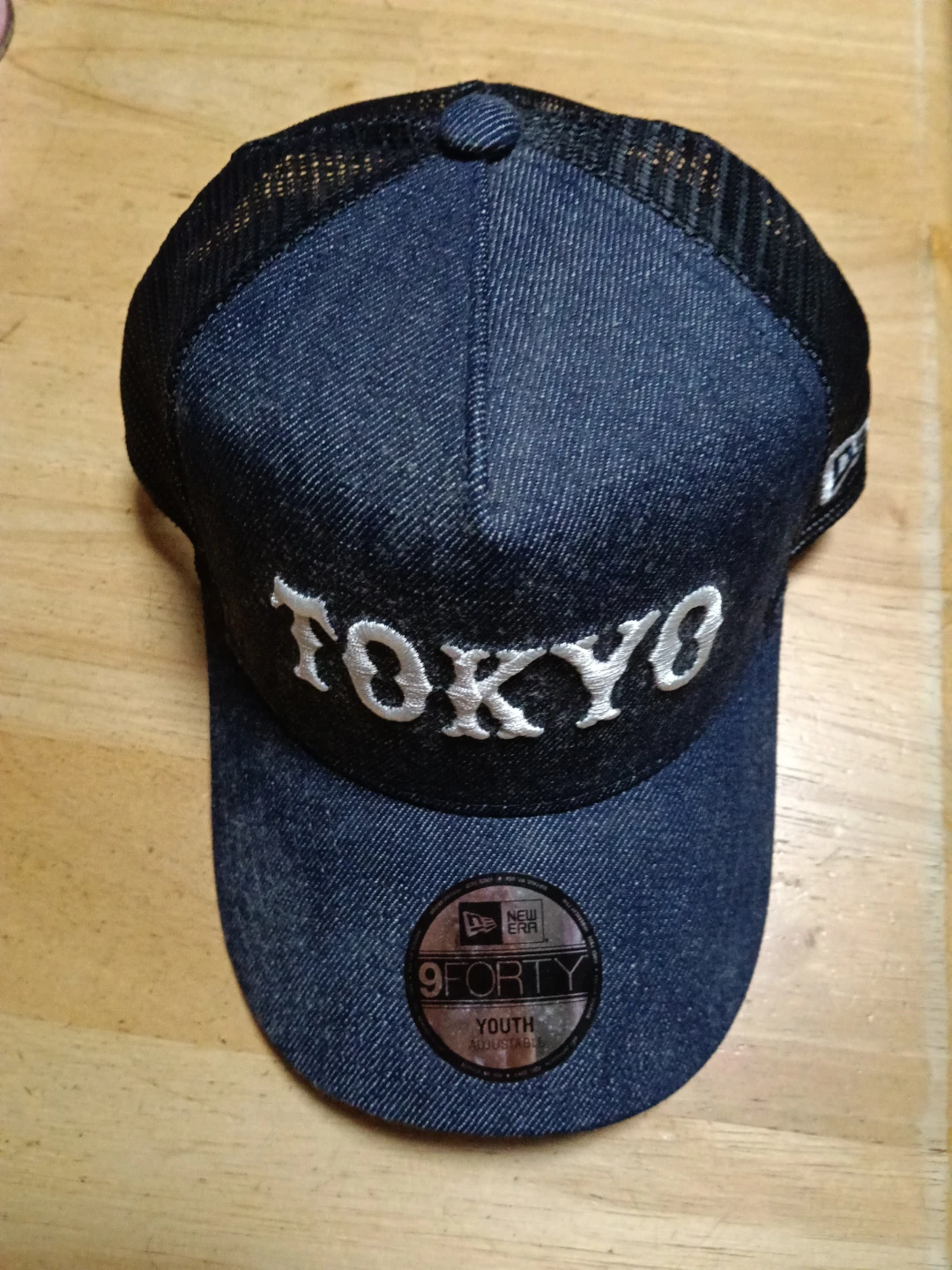 【新品未使用】ニューエラ TOKYO デニム メッシュキャップ YOUTH
