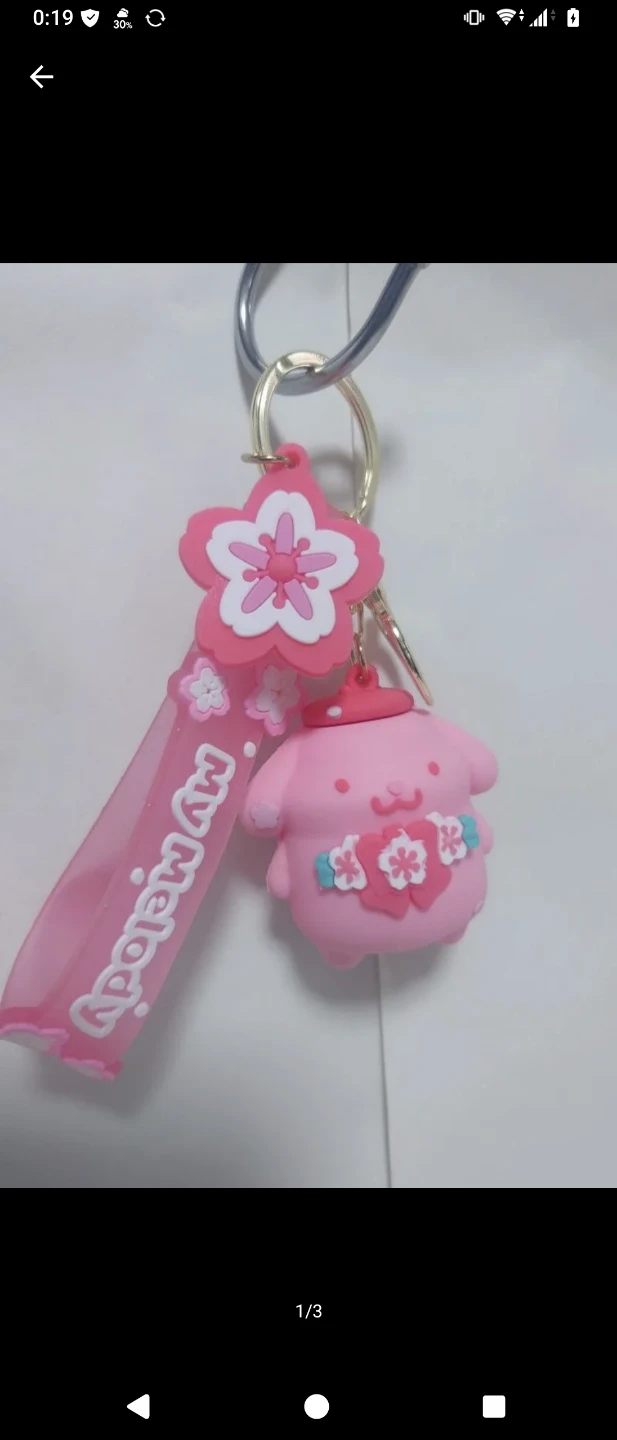 マイメロディ キーホルダー 桜デザイン