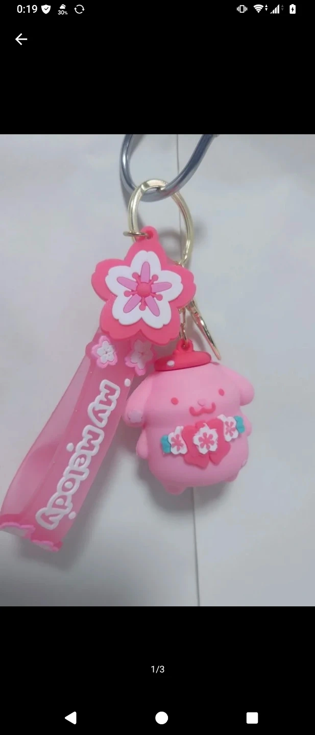 マイメロディ キーホルダー 桜デザイン