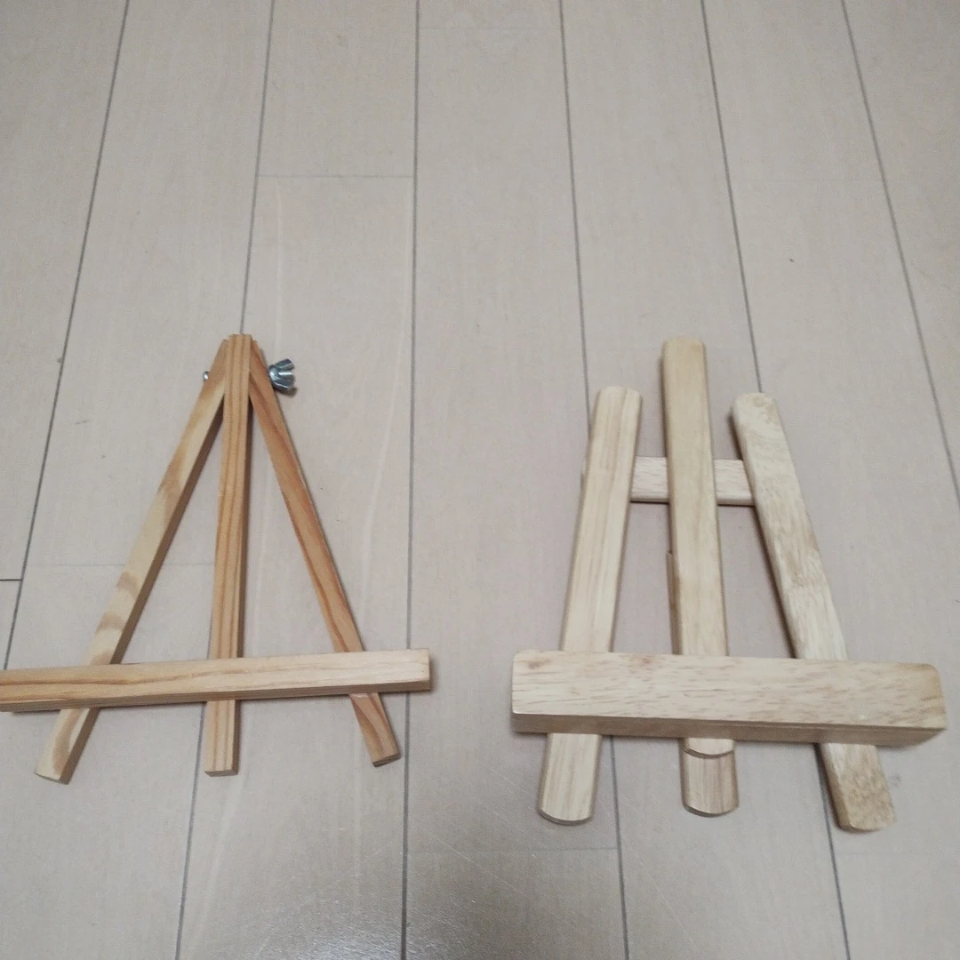 卓上木製イーゼル 2個セット
