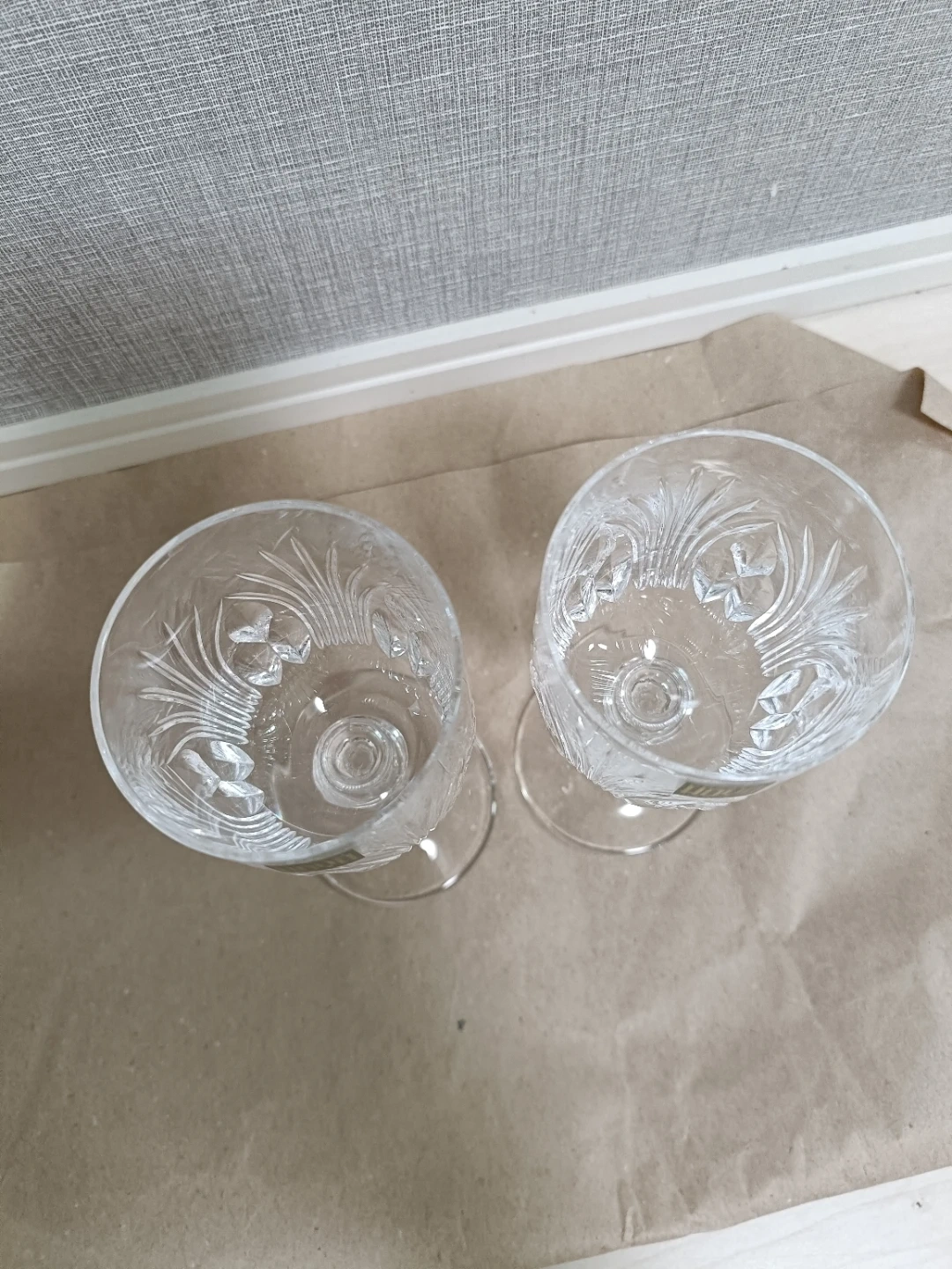 【HOYA】ホーヤ グラス クリスタル 2客の写真3枚目