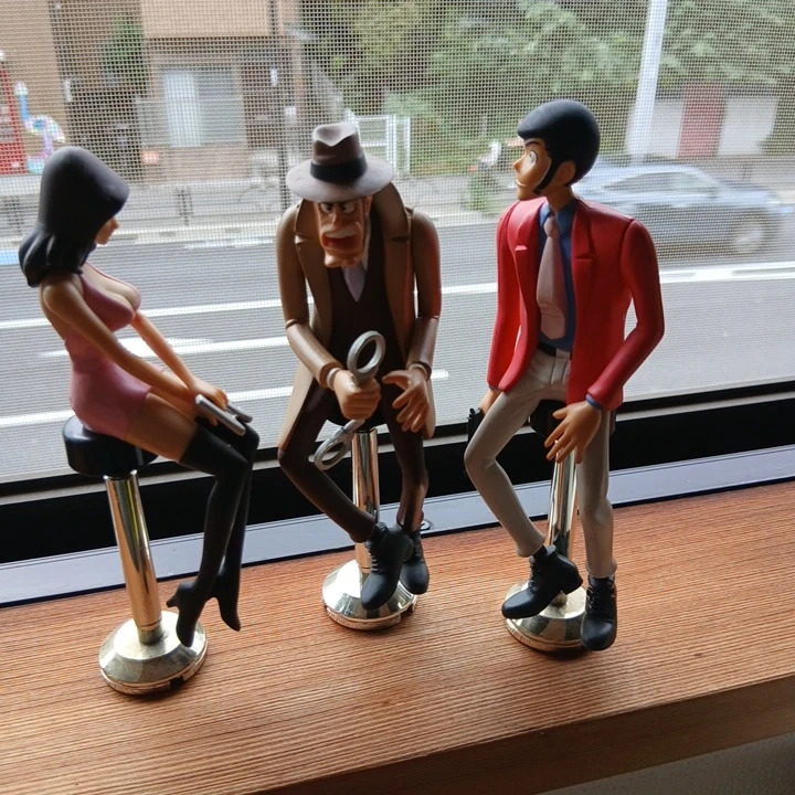 ルパン三世 フィギュア 3体セットの写真2枚目