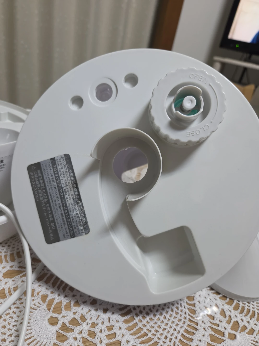 アピックス 超音波加湿器 AHD-022の写真4枚目