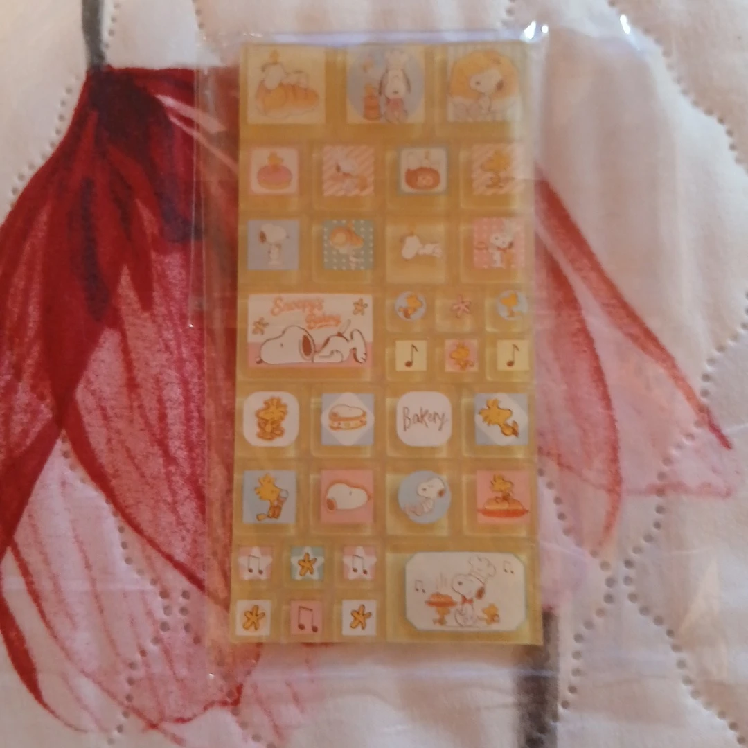 スヌーピー ベーカリー シールの写真2枚目
