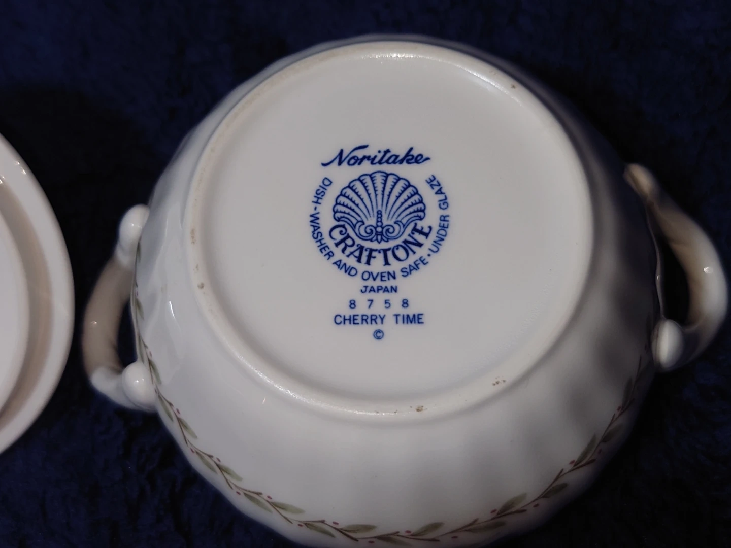 Noritake ノリタケ クラフトーン シュガーポットの写真4枚目