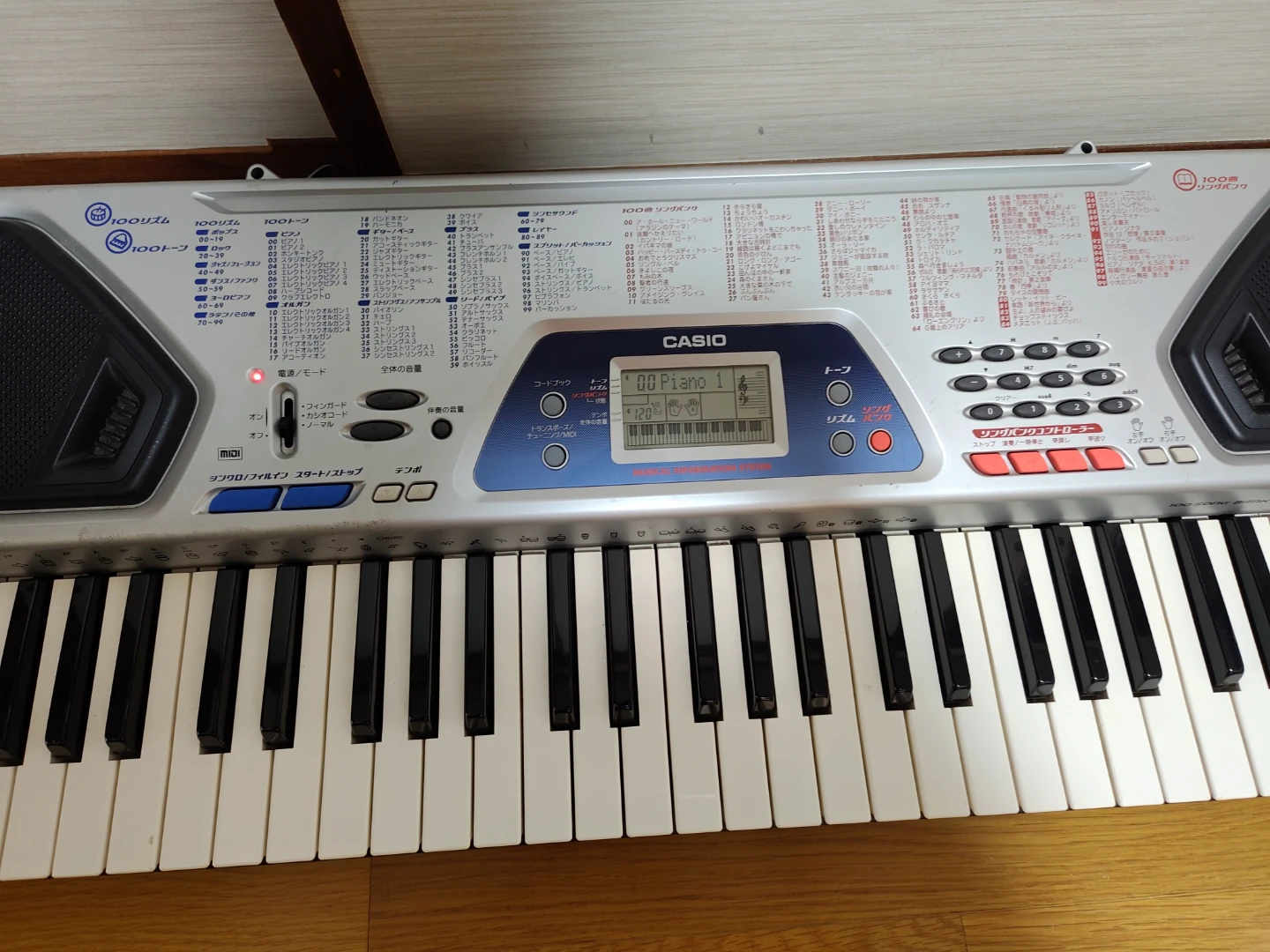 CASIO CTK-481の写真3枚目