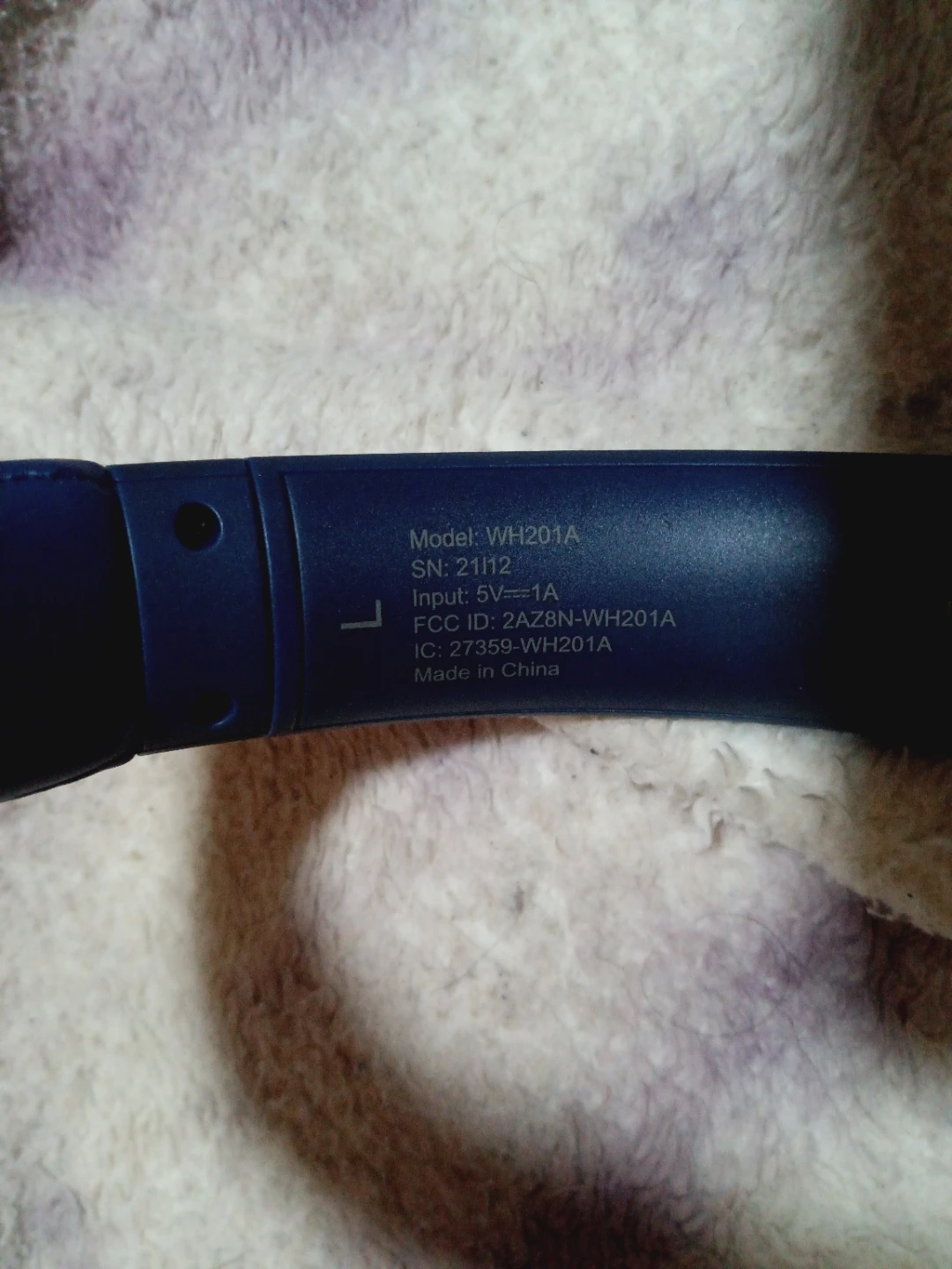 CSOOPAR ワイヤレスヘッドホン WH201Aの写真6枚目