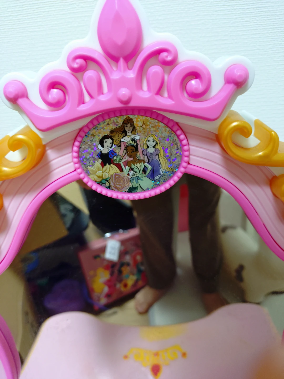 ディズニー プリンセス ドレッサー＆スツールセット週末緊急お値下げ850円の写真2枚目