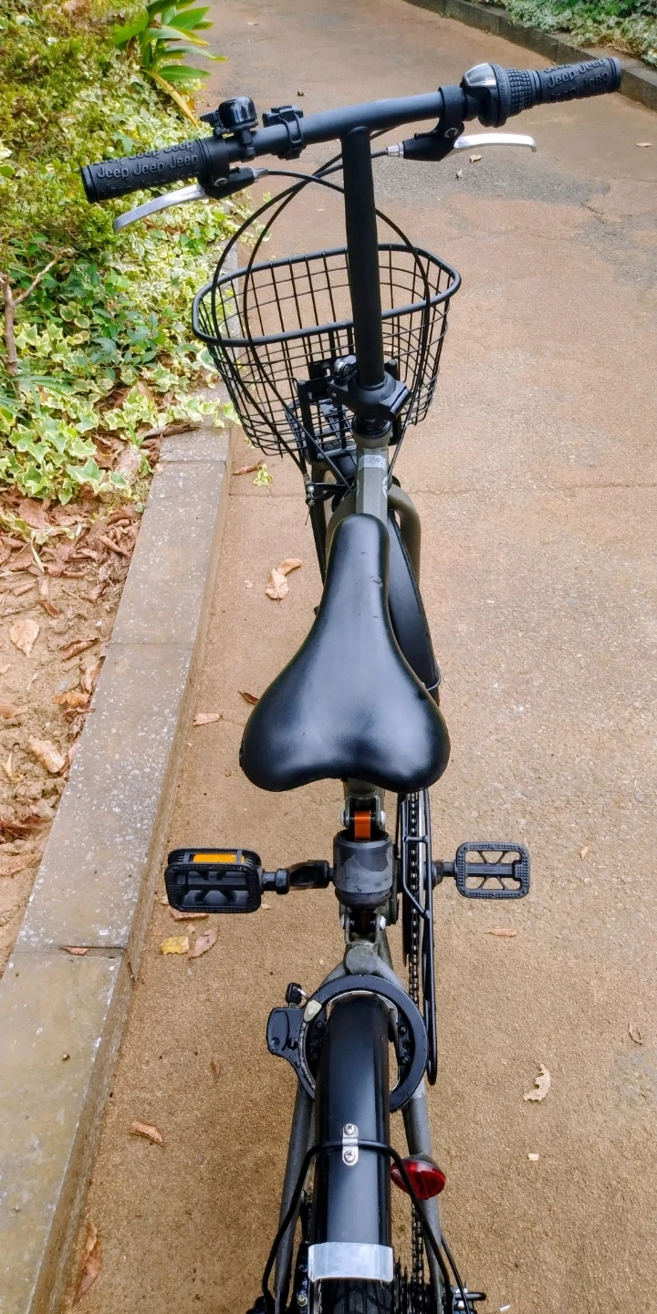 ジープ 折りたたみ自転車 20インチ6段変速の写真3枚目