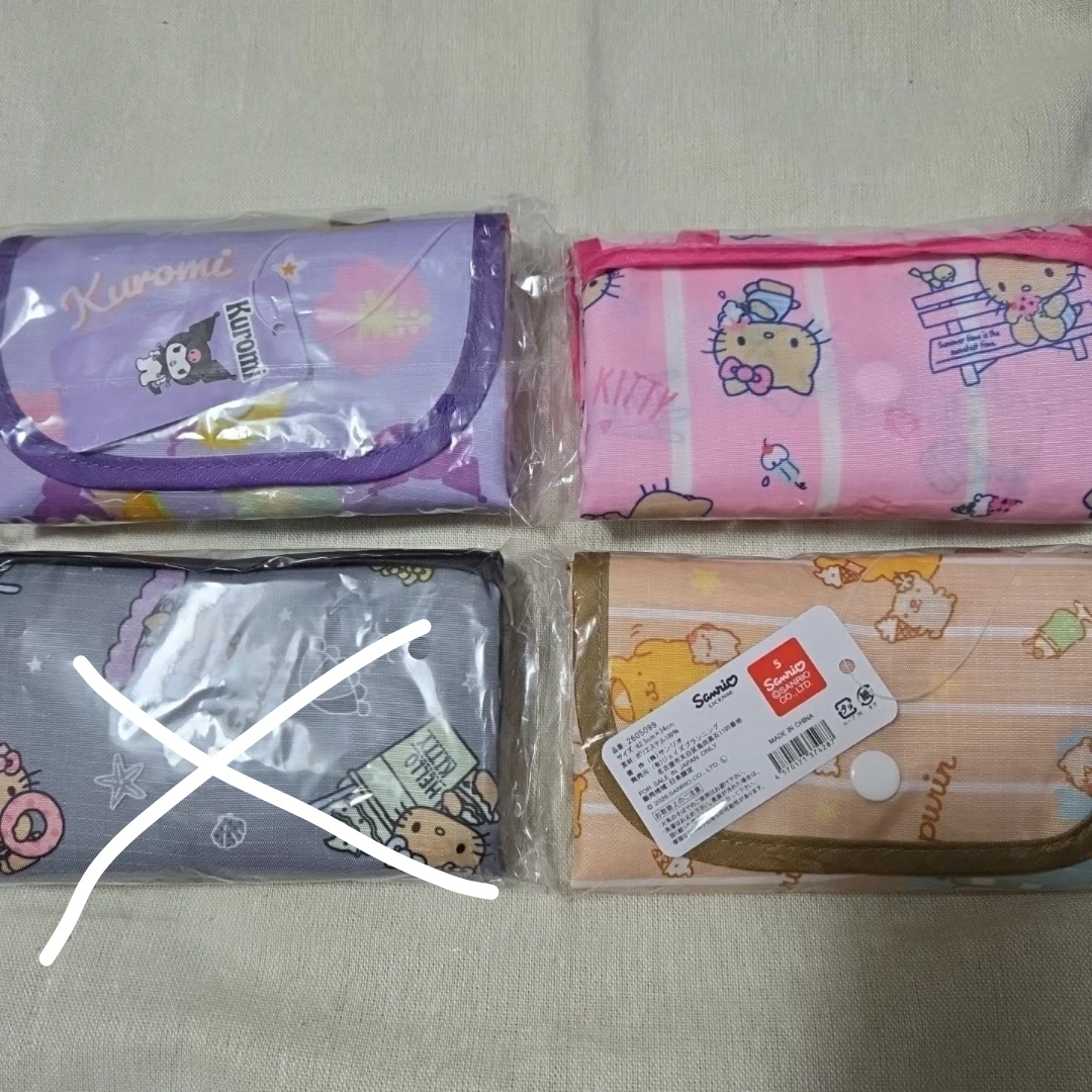 サンリオ エコバッグ ３種まとめ売り