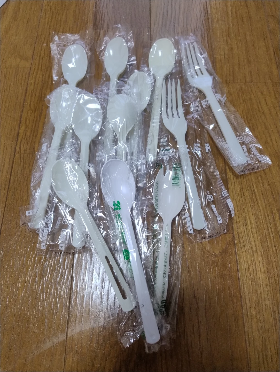 プラスチック カトラリーセット