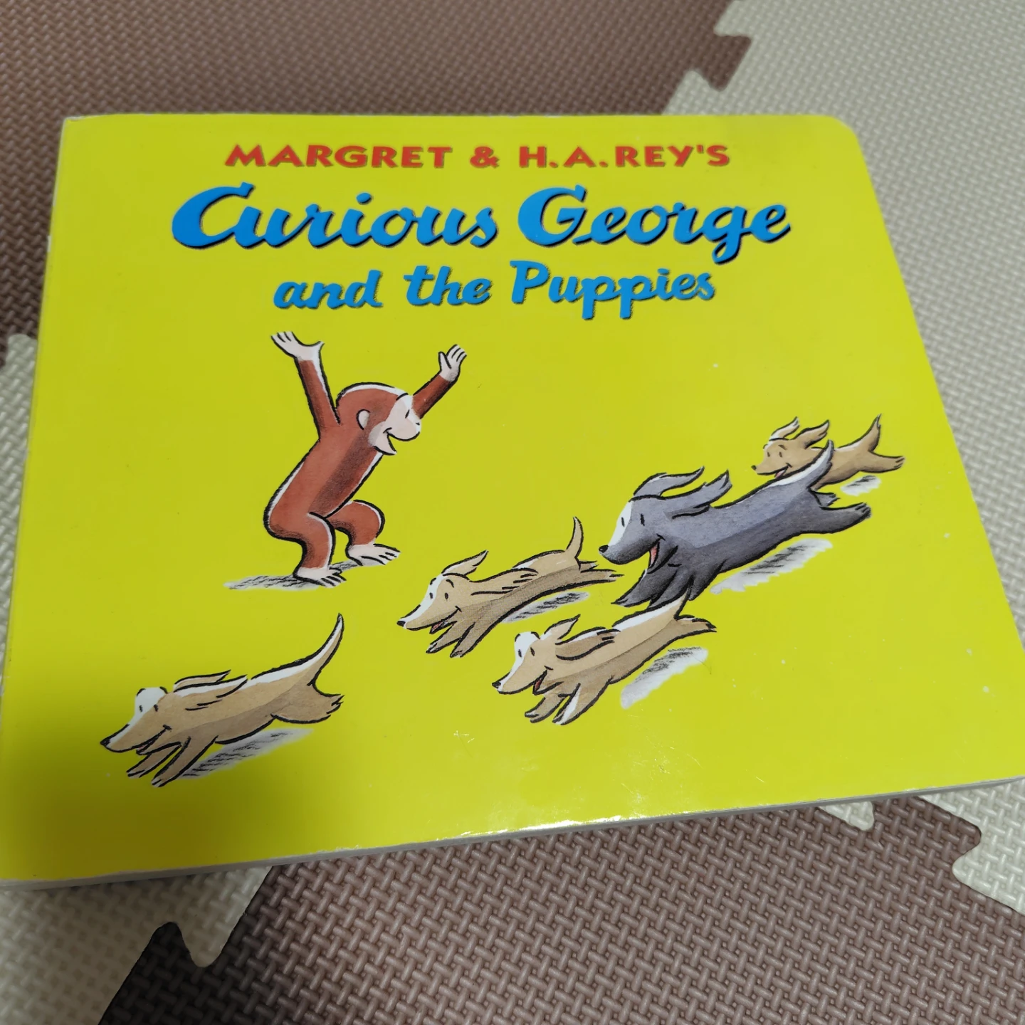curious george and the puppies おさるのジョージ