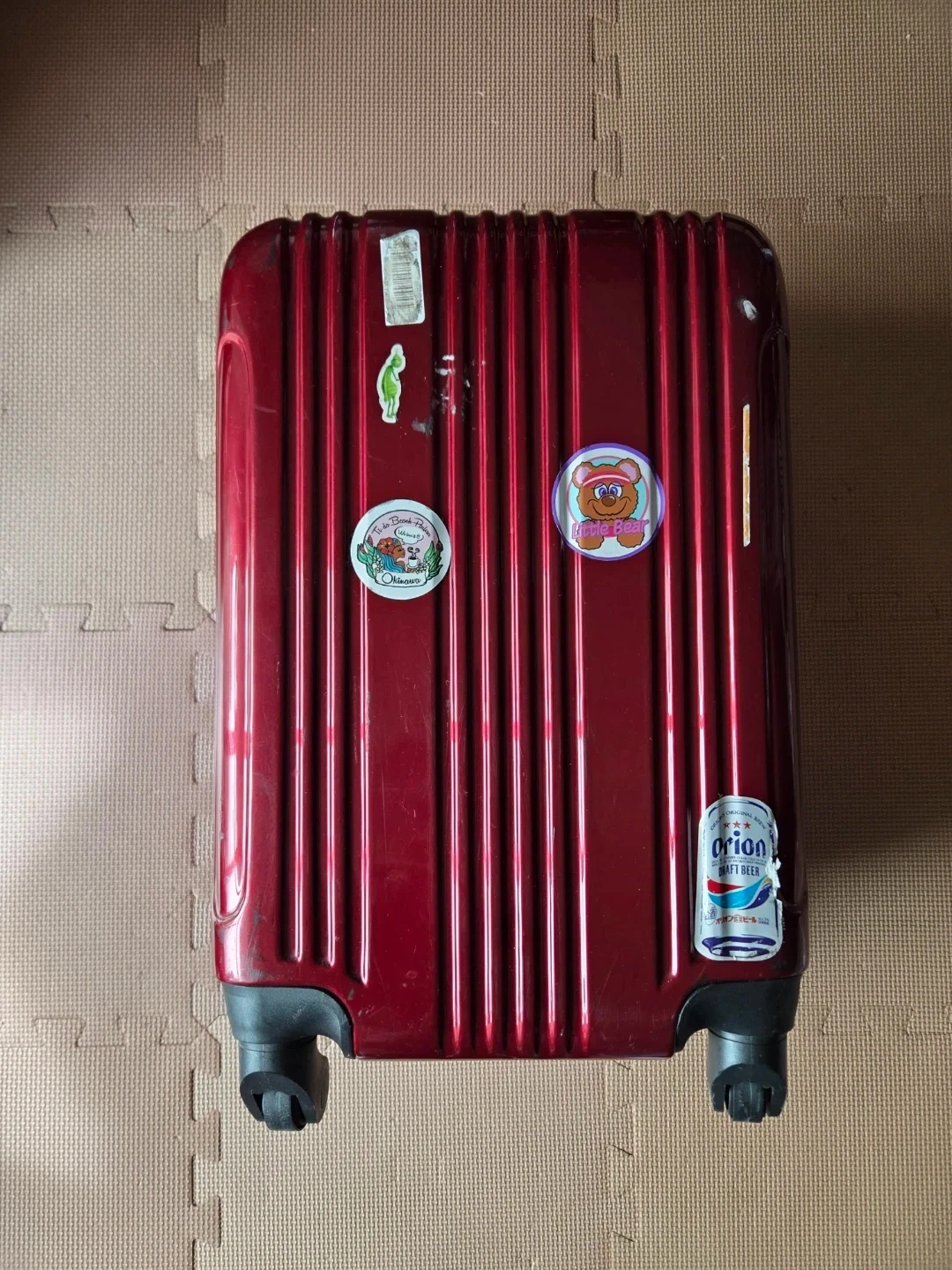 スーツケース / 内側美品!キャスター外側剥がれ・傷あり(ジャンク)の写真2枚目