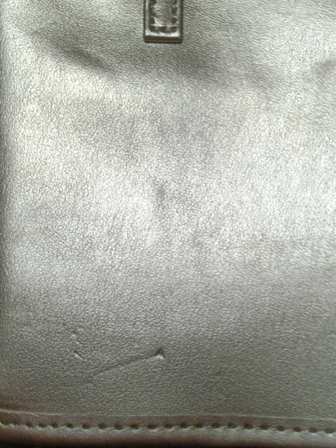 ミニトートバッグ ゴールドの写真4枚目