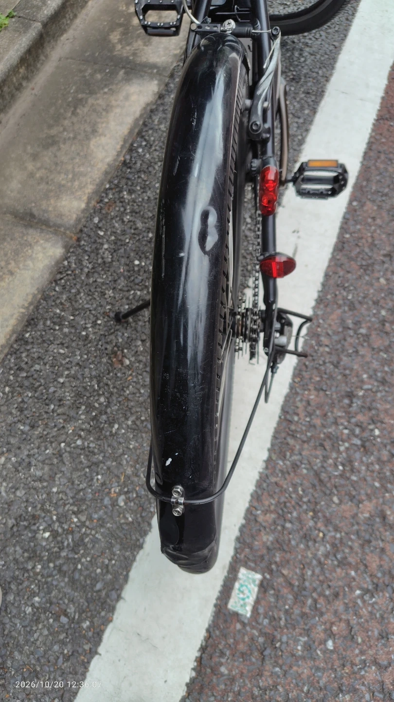 パナソニック 電動自転車 ハリヤ 黒の写真10枚目