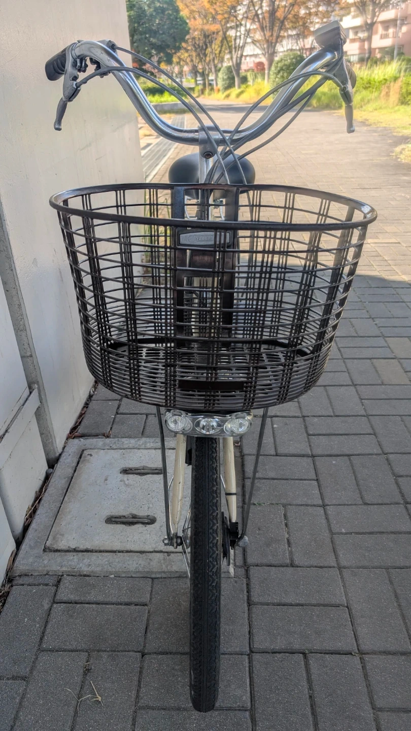 ヤマハ パス コンパクト 前後20インチ 電動アシスト自転車の写真3枚目