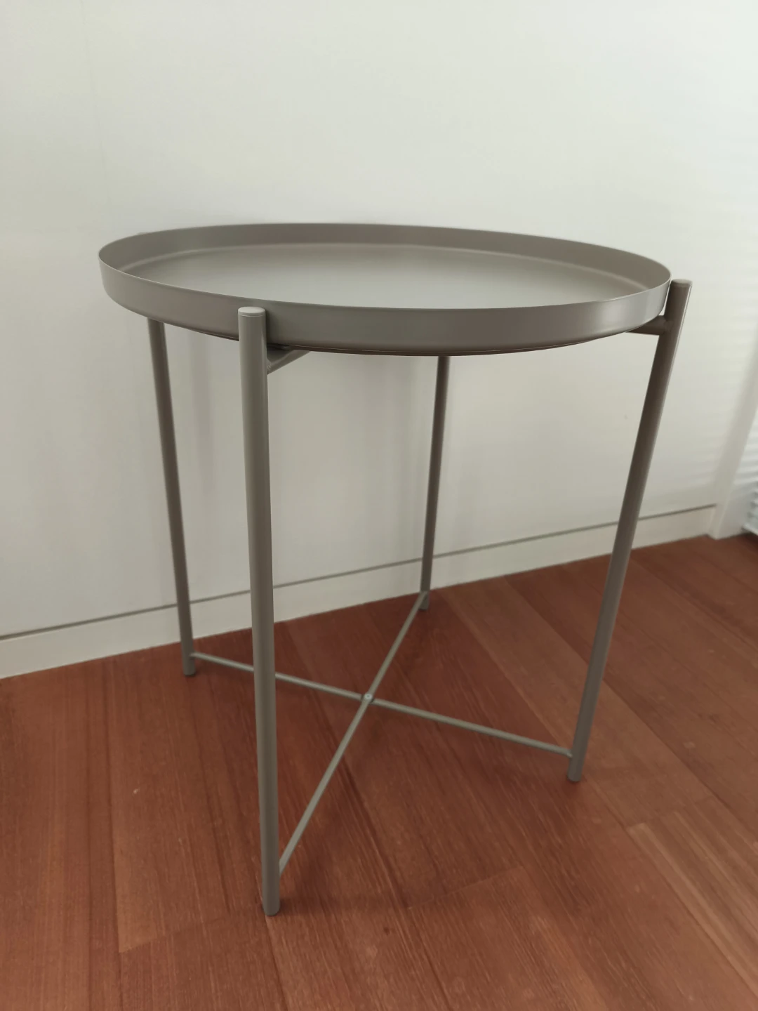 IKEA GLADOM サイドテーブル グレー