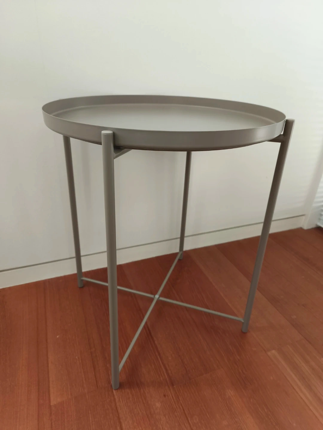 IKEA GLADOM サイドテーブル グレー