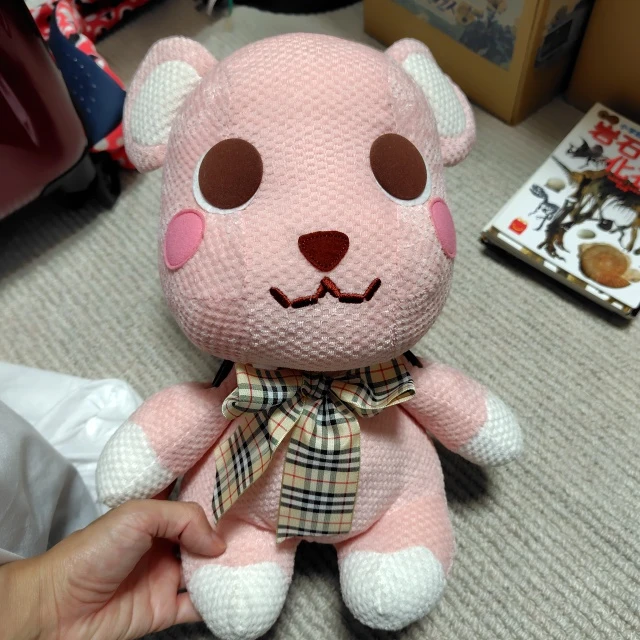 ぬいぐるみ ももちゃん？