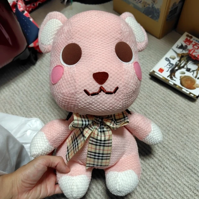 ぬいぐるみ ももちゃん?