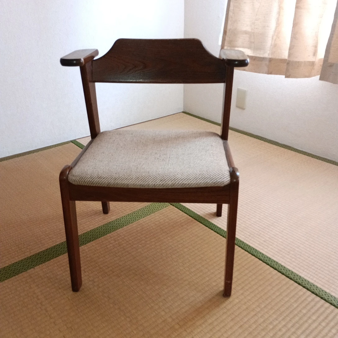 木製ダイニングチェア アームチェア